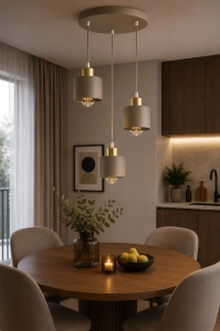 NOWOCZESNA LAMPA WISZĄCA SUFITOWA METALOWA ATLANTA LOFT LED E27