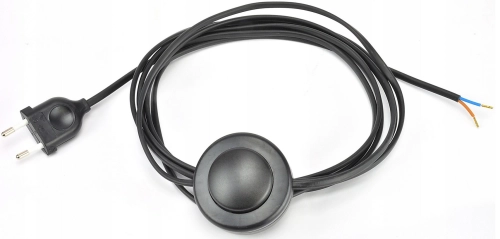 PRZYŁĄCZE KABEL DO LAMP NOŻNY Z WŁĄCZNIKIEM 3,5M WŁOSKIE ARDITI