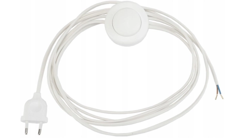 PRZYŁĄCZE KABEL DO LAMP NOŻNY Z WŁĄCZNIKIEM 3,5M WŁOSKIE ARDITI (1)